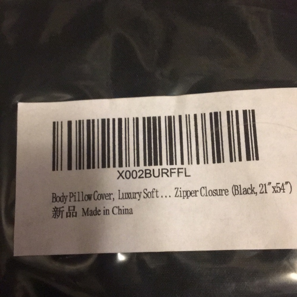 Body pillowcases